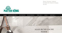 Desktop Screenshot of fliesen-naturstein-ambiente.de