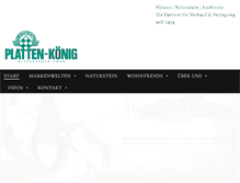 Tablet Screenshot of fliesen-naturstein-ambiente.de